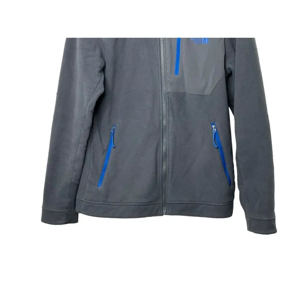 The North Face Gray Chimbarazo Full-Zip Fleece Jacket Men's Small